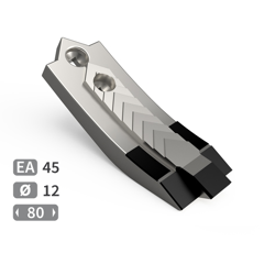 Soc de cultivateur carbure et renfort acier AGRISEM AGM adaptable