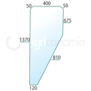 Vitre de porte D/G pour machine agricole RENAULT 7701350540 adaptable