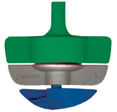 Lot de 100 têtes micro-asperseurs spinnet 50l/h à 200l/h 4 mm - NETAFIM