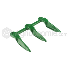 Dedo triple para barra de corte JOHN DEERE H25603 adaptable