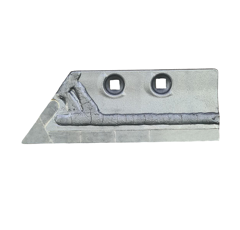 Soc de rasette Gauche carbure et rechargement pour charrue KUHN HUARD 631109 adaptable