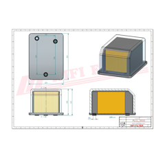 Filtre à gasoil adaptable HIFI FILTER SN203