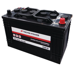 Batterie tracteur 12v 120Ah 750A + à droite | TECHNI-POWER