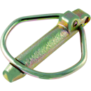 Goupille clip bichro jaune 9,5 mm - RUBIG