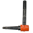 Axe de fusée gauche Ø 32 mm pour tracteur CLAAS/RENAULT 981590300 adaptable