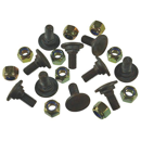 Boulon de couteau écrou pour KVERNELAND KT56785000 origine (Vendu par 25)