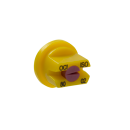 Injektor-Exzenter- Flachstrahldüse ALBUZ OCI 80° 02 gelb