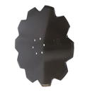 Coutre circulaire Ø500x5 pour charrue KUHN 110029 adaptable - Blacksteel©