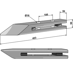 Tiefenlockererscharspitze - rechts 10160284 