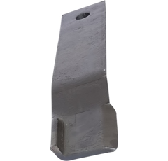 Fléau gauche 470 x 80 x 10 mm pour broyeur HUMUS 303051 adaptable