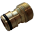 Adaptateur 3/4 mâle laiton grand débit