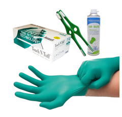 Kit d'intervention aux champs (Nettoyant - Gant - clé brosse)