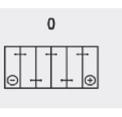 Batterie  LUCAS Premium LP665 12V - 120Ah