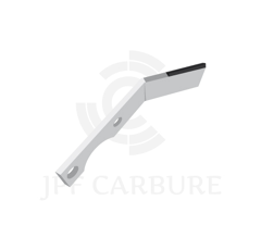 Lame Gauche petit modèle avec plaquettes carbure SIMON adaptable