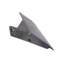 Soc à ailettes  gauche pour déchaumeur RABE 26101401 adaptable - BlackSteel©