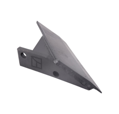 Reja con aleta izquierda para cultivador RABE 26101401 adaptable - BlackSteel©