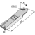 Cuchilla izquierda 310 x 80 x 10 mm para trituradora HUMUS 302251 adaptable