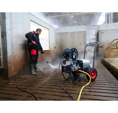 Nettoyeur haute pression TRIO FLECTOR à eau froide triphasé 150 bars - 15 L/min - RENSON