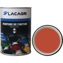 Peinture de finition Orange RENAULT pot 1L| LACAGRI