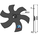 Sternscheibe Ø500x5 mm für Grubber VÄDERSTAD 473562 Nachbau  
