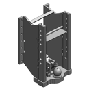 Lagerbock HVLB, Kugel 80W= 330 S32, Deutz Agrotron 6 TTV, Agrotron 6.4 TTV,Agrotron Schwarz