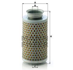 MANN  Ölfiltereinsatz H615