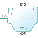 Pare-brise pour machine agricole FENDT 247811041100 adaptable