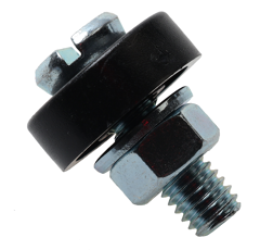 Kennzeichenschraube KZS620SCHWARZ ohne PVC-Kappe - 100 Stk.