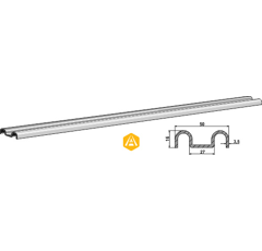 Barre pour épandeur STRAUTMANN 100411 adaptable