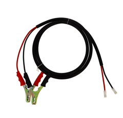 Câble électrique avec pinces 2 m - 2 x 6 mm2 – RENSON