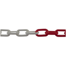 Chaîne de signalisation mâle droite 8 mm