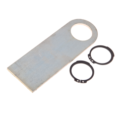 Halteplatte mit SeegerringenSeegerring 471/38  