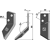 Couteau pour mélangeuse FRASTO 16800012 adaptable - Blacksteel©