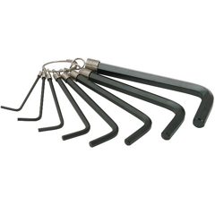 Jeu de 8 clés mâles 6 pans sur anneau - KS TOOLS