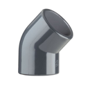 Raccord coudé femelle/femelle 45° PVC adaptable