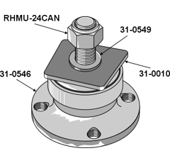 Komplettlager für Grubber RABE 90314289 Nachbau