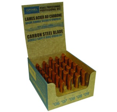 Présentoir 30 couteaux acier au carbone - OPINEL