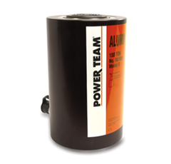 Aluminiumzylinder RA-Reihe  einfachwirkend mit FederrückzugHubkraft 29,4to., 104,8 mm Hub, Aussen Ø 108,0 mm,Bauhöhe eingefahren 238,1 mm,Arbeitsdruck max. 700bar SPX Power RA304