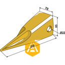 Bec d'usure pour chargeur CATERPILLAR 9W8259 adaptable - Blacksteel©