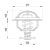 Thermostat Ø 54 mm - H 54 mm - 83°C