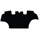 Tapis de sol en velours noir cabine pour tracteur CASE IH série PUMA adaptable