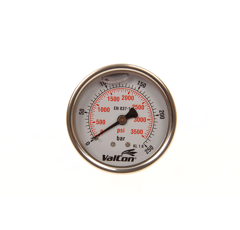 Manometer  glyzeringefüllt1/4"einschraub Gewinde hinten GL630250H ValCon