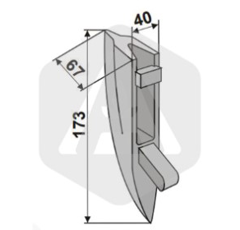 Clavette pour soc pour semoir GASPARDO G22270397 adaptable 
