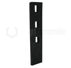 Soc droit 200 x 45 mm pour semoir VÄDERSTAD adaptable