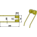 Federzinken für Ladewagen DEUTZ-FAHR VF06233417 Nachbau  