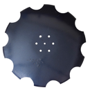 Eggenscheibe gezackt Ø 510 mm für Scheibenegge VOGEL & NOOT R23204010 Nachbau