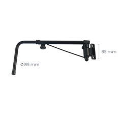 Teleskop-Spiegelhalter links für RENAULT Traktor 6005020999 - Nachbau