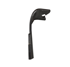 Dent de herse rotative Gauche plaquettes carbure, fixation rapide LEMKEN 3377059 adaptable