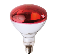Ampoule infrarouge ir 250 w rouge - HORIZONT