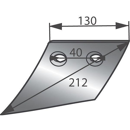 Soc de rasette gauche pour charrue NAUD 04031101G adaptable